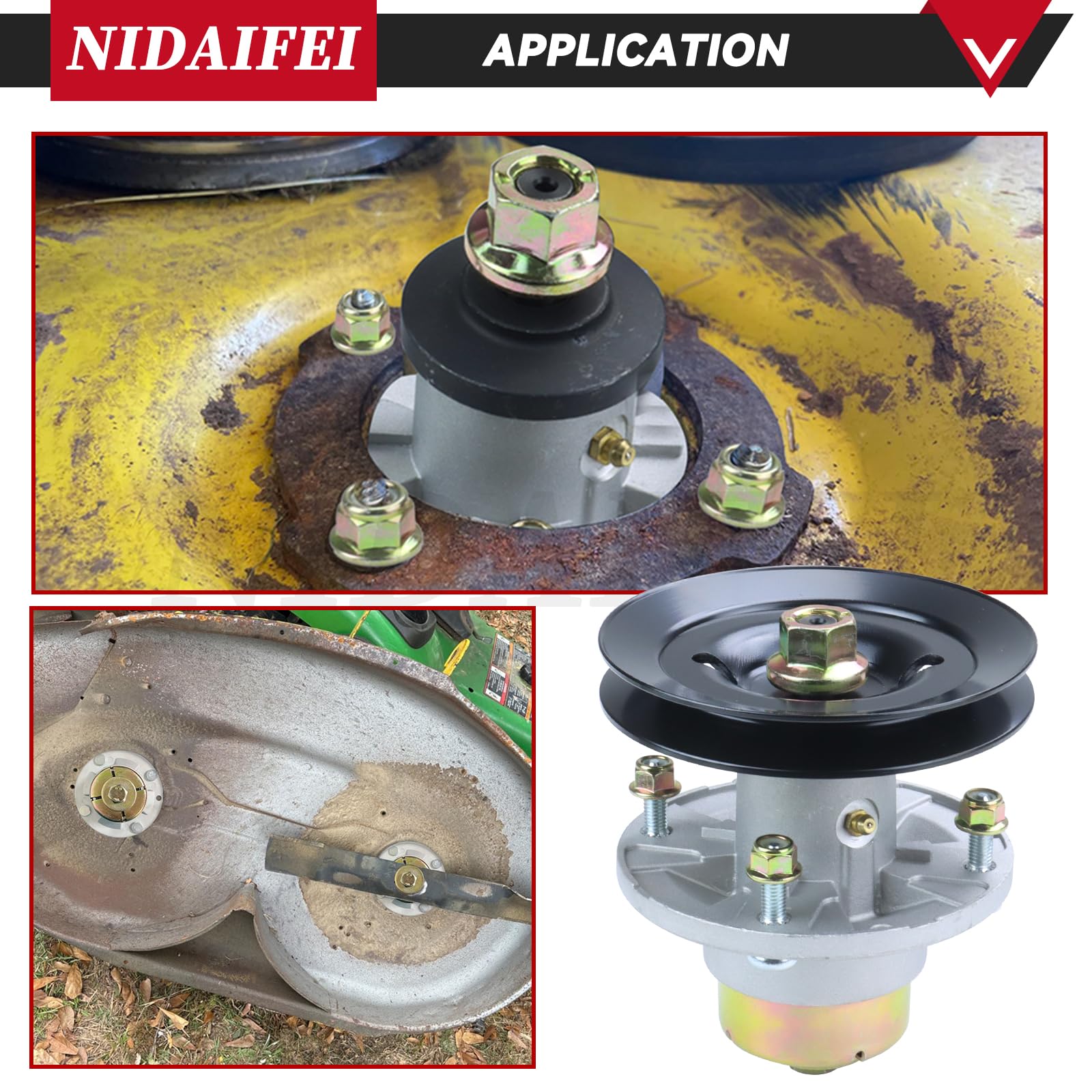 NIDAIFEI label and stamped part numbers verifying AM144608 and UC26511 compatibility