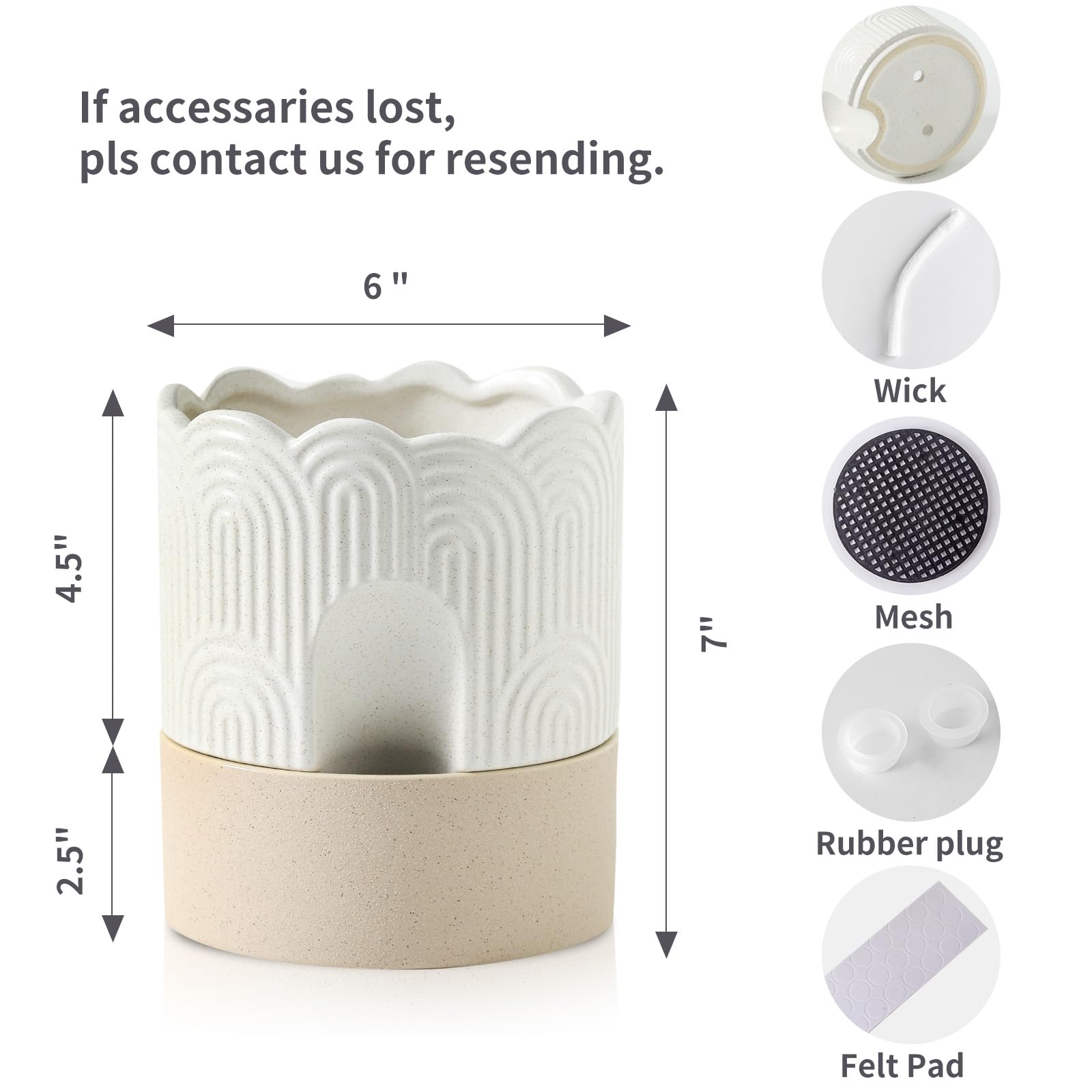 Nihow large saucer close-up storing water for longer watering intervals benefit