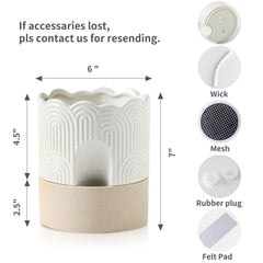 Nihow large saucer close-up storing water for longer watering intervals benefit