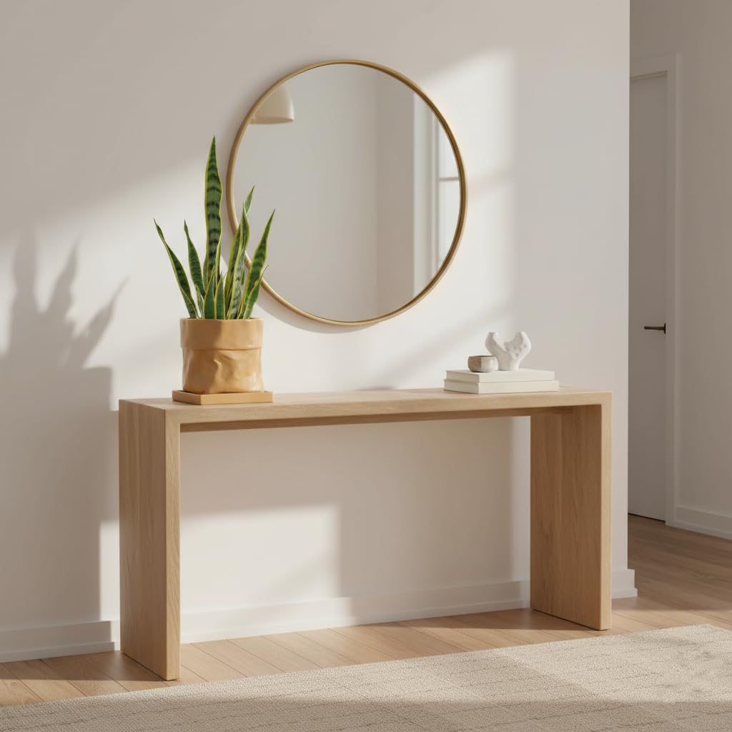 Nihow lifestyle desk kitchen display with pot, elevates indoor plant styling