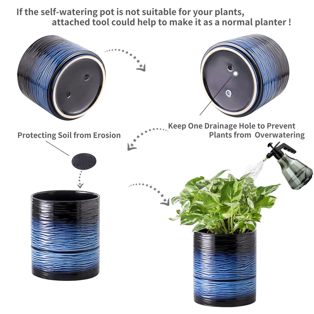 Nihow mesh and rubber plug detail preventing soil loss and customizing drainage