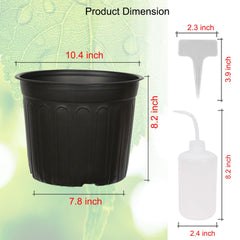 Niiiice pot top view highlighting opening diameter for easy potting and root space