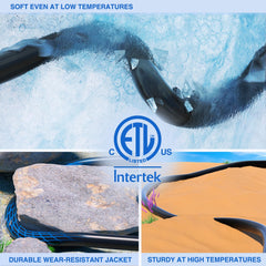 Nilight jacket texture showing heavy-duty weather-resistant protection