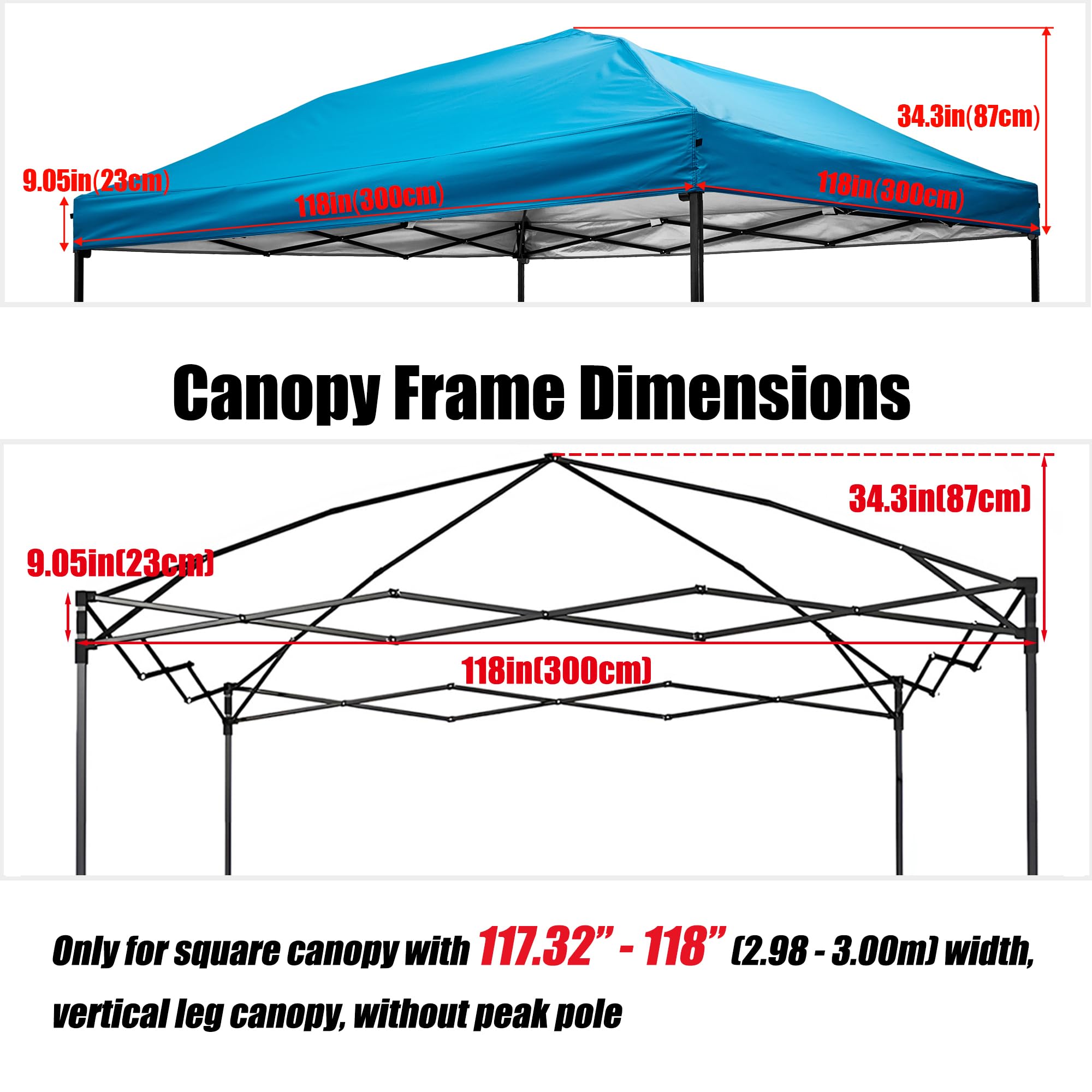 NINAT canopy fabric close texture showing waterproof weave and durability benefit