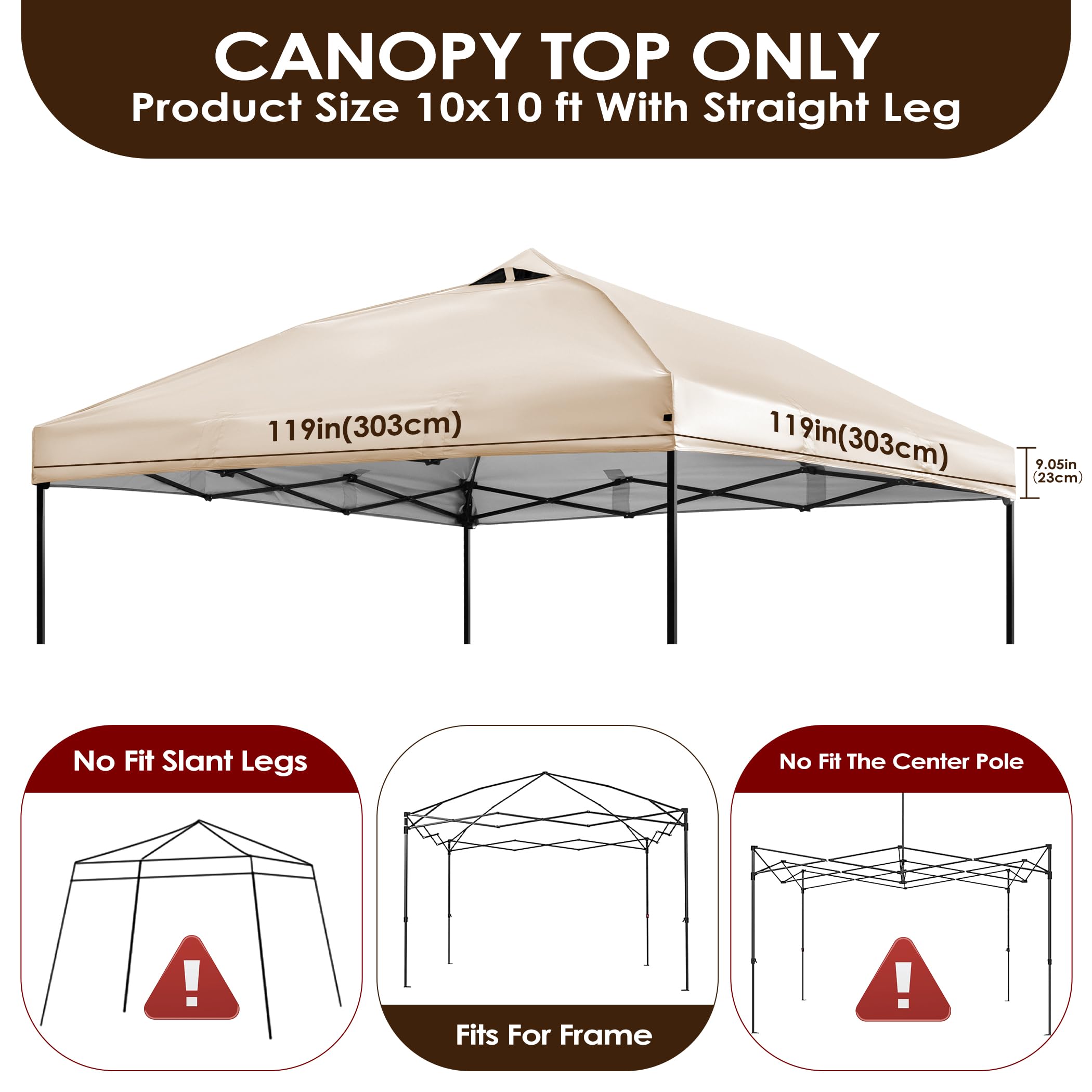 NINAT canopy top installed in park offering shade for events
