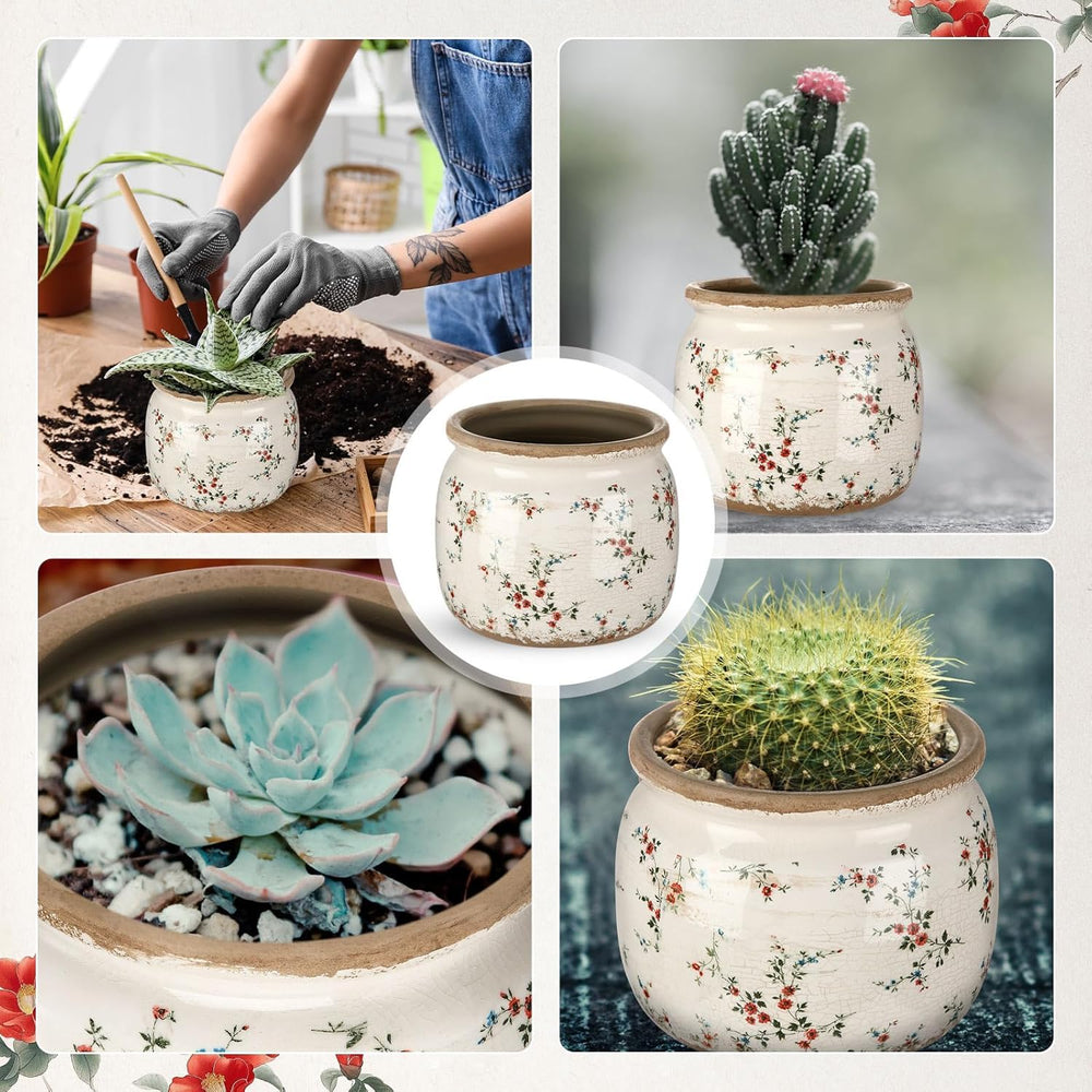 Ninehaoou planters styled on kitchen counter creating cozy decor and gift-ready benefit
