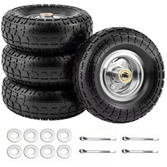 NING SHUO front view of 10-inch wheel showing full rim and tread for quick identification and benefit