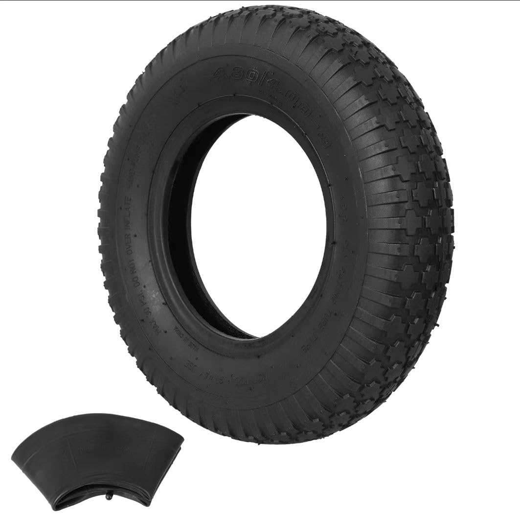 NING SHUO front view of tire and inner tube set showing ready-to-install convenience