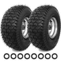 NING SHUO front view of tire and welded rim showing fit and durability