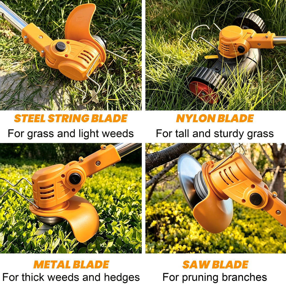 NINGHW blades and accessory kit laid out for versatile trimming and replacement