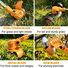 NINGHW blades and accessory kit laid out for versatile trimming and replacement