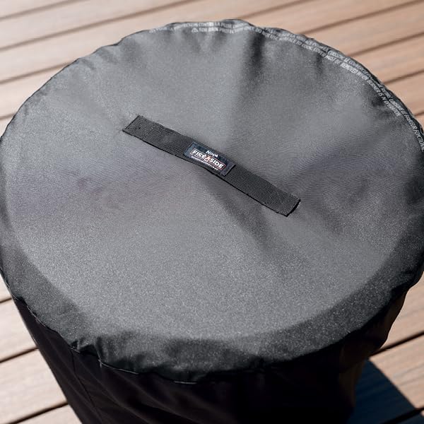 Ninja Fireside360 drawstring close-up showing secure snug fit and wind protection