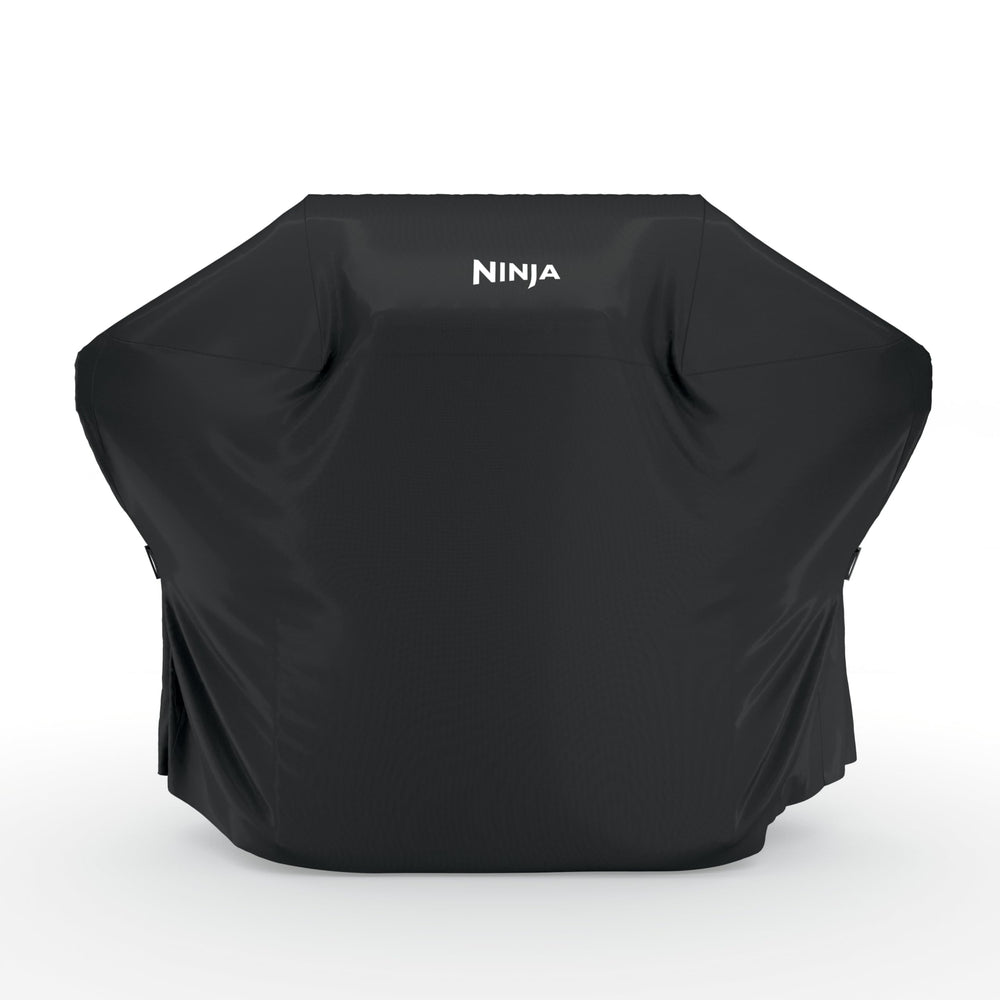 Ninja FlexFlame cover front view showing full grill protection and easy fit