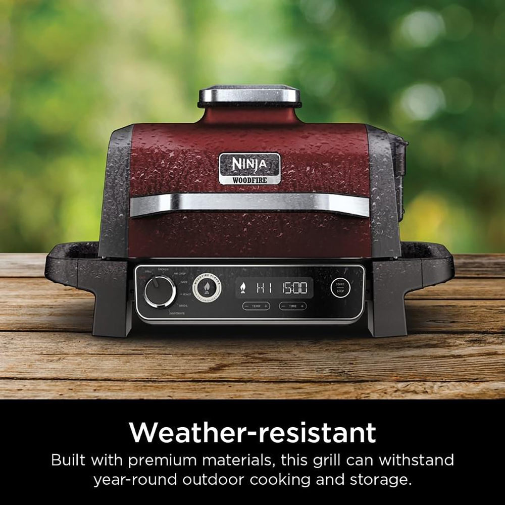Ninja OG701 control panel close-up showing precise temperature settings