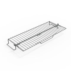 Ninja PG300 expandable roast and smoke rack front view showing added cooking space