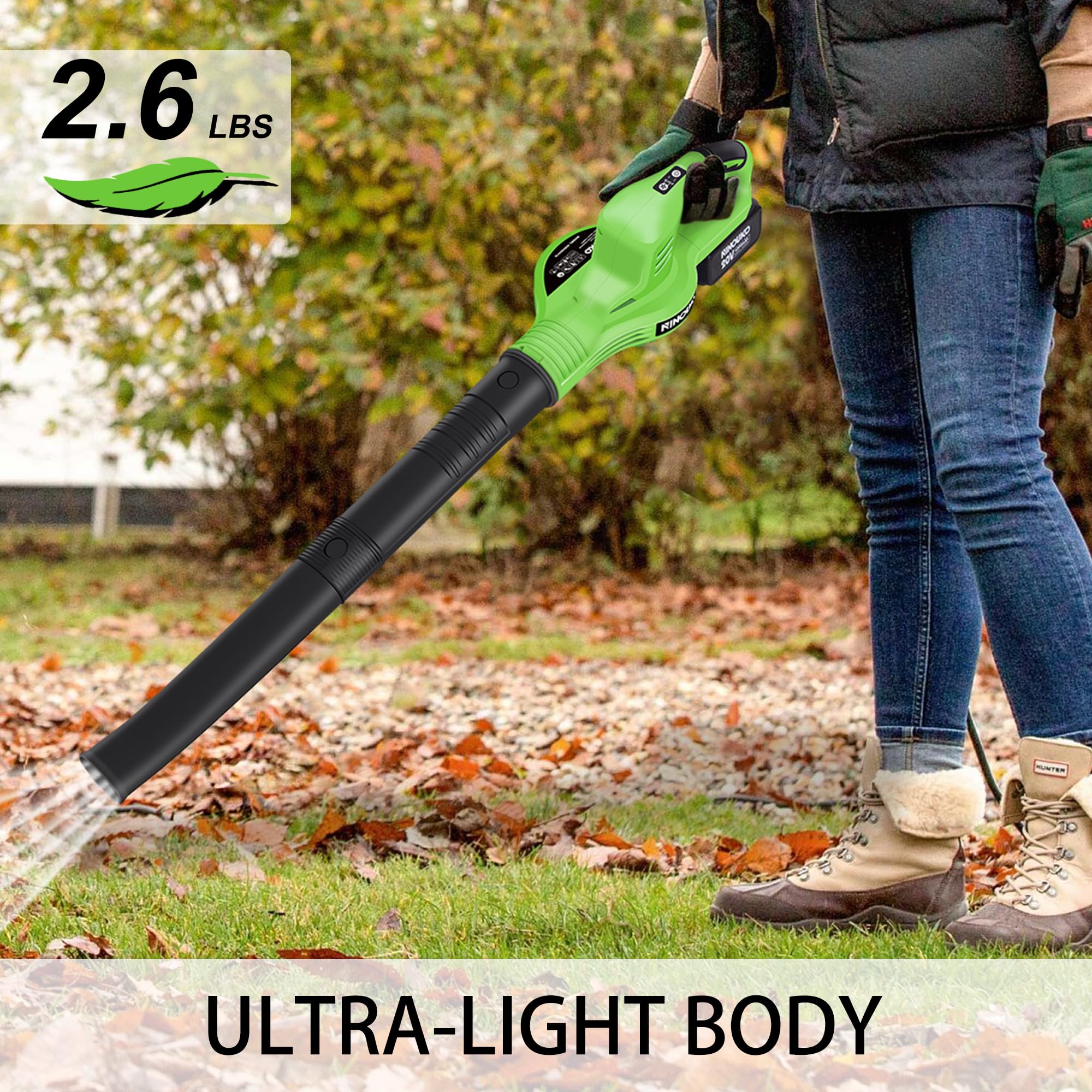 NINOUKO detachable nozzle detail highlighting quick-release for storage