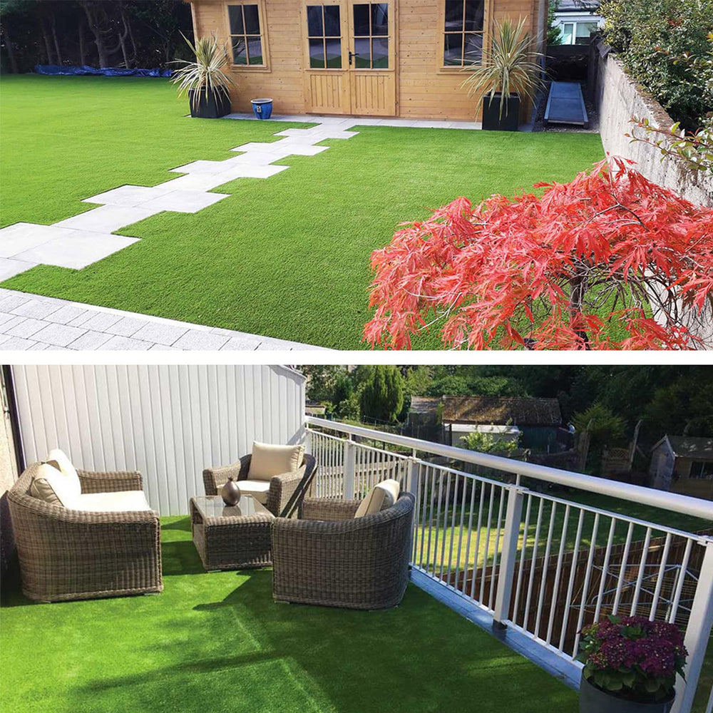 NINXANG event decor grass setting used for reusable, attractive displays