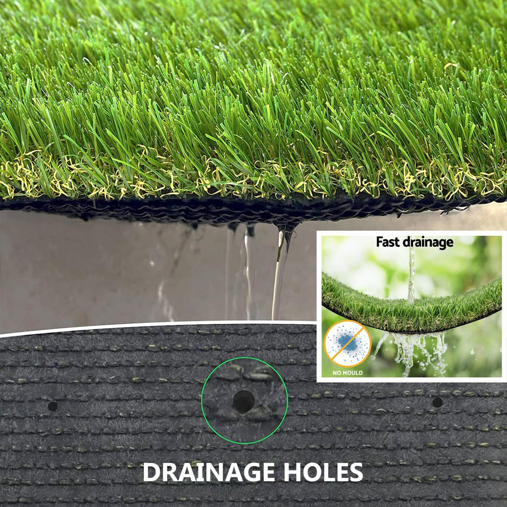 NINXANG patio scene with dog demonstrating pet-friendly durable turf