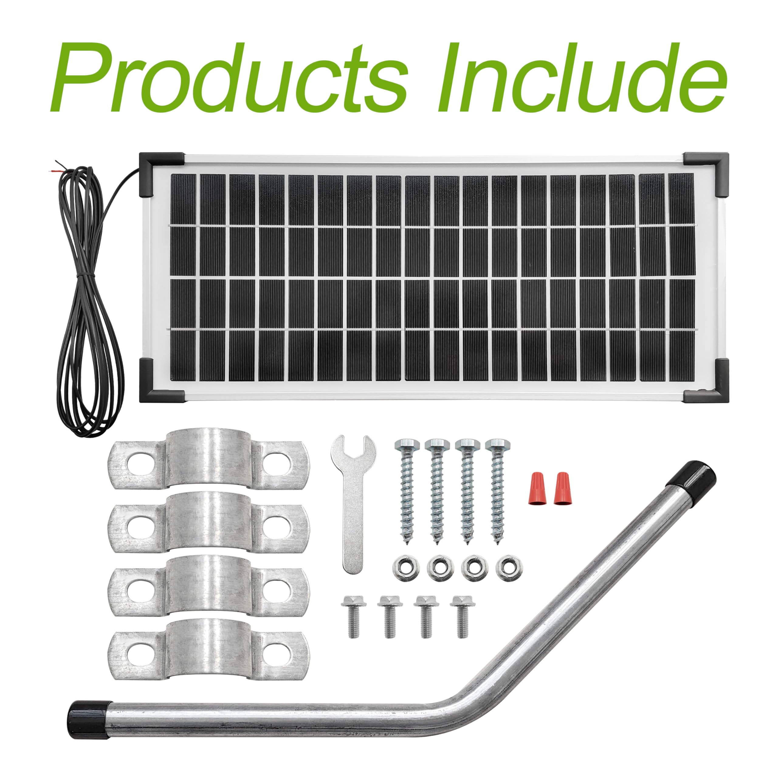 nipponAsia solar panel on driveway gate illustrating hands-free power and convenience