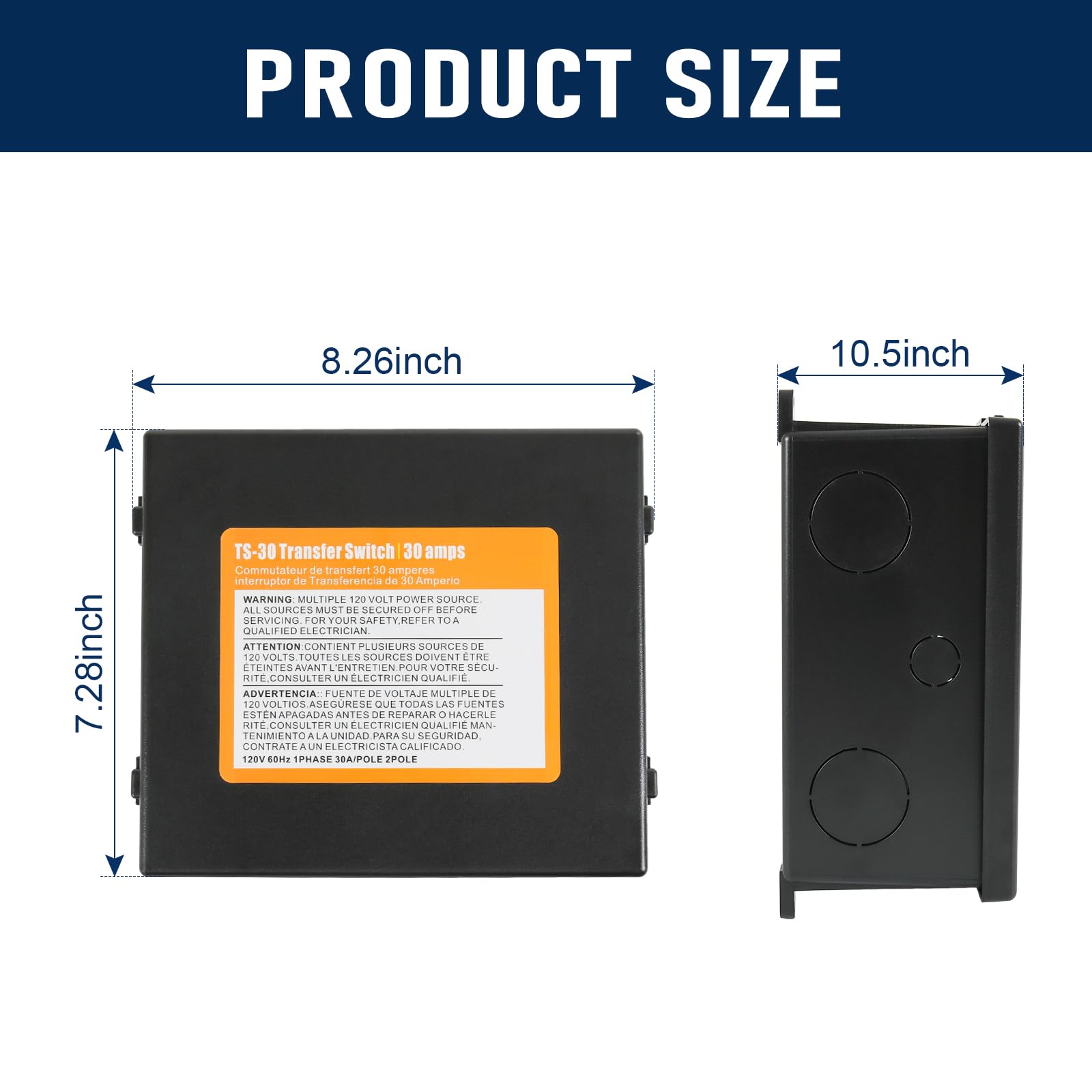 Nirakoka next to ruler showing compact size for easy fitment in tight spaces