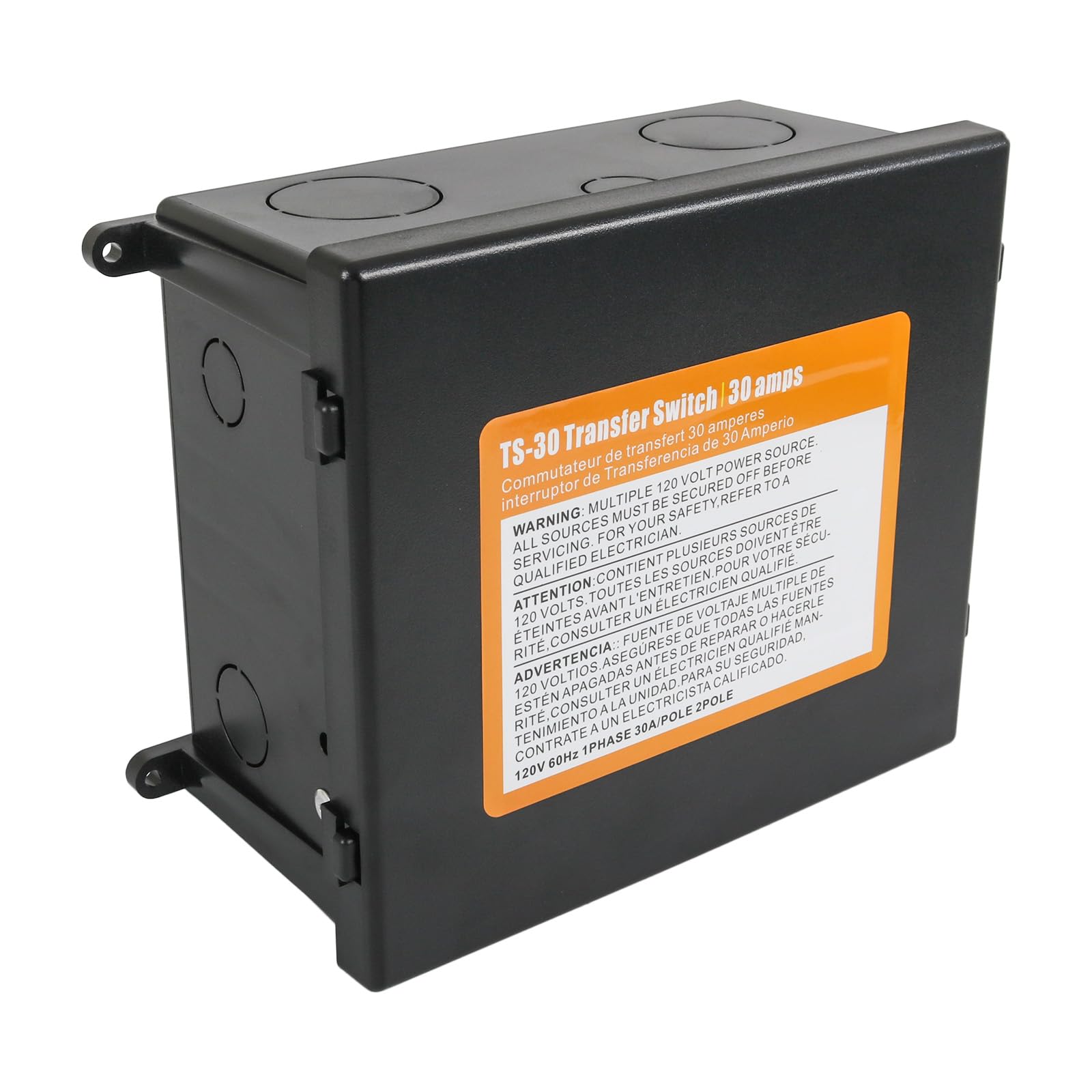 Nirakoka front panel view showing compact design and easy mounting benefit