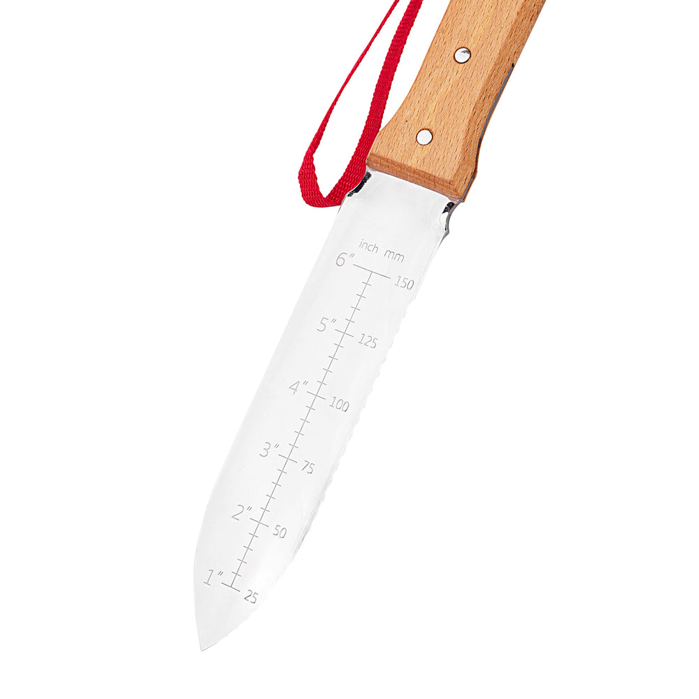 nisaku handle grip wood ergonomic shape for comfort and secure control