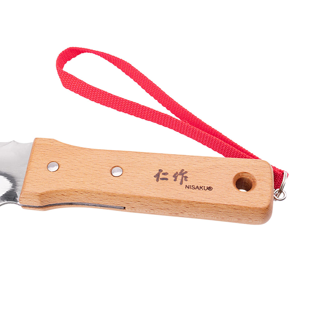 nisaku leather sheath on belt protective carry and quick access for outdoor use