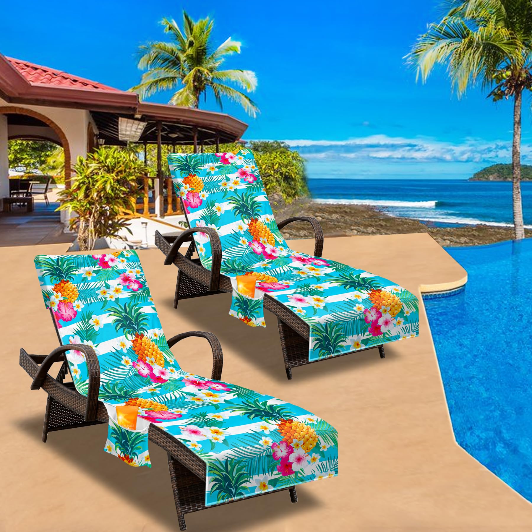 NISDOING pineapple texture fabric closeup showing soft absorbent microfiber that dries quickly