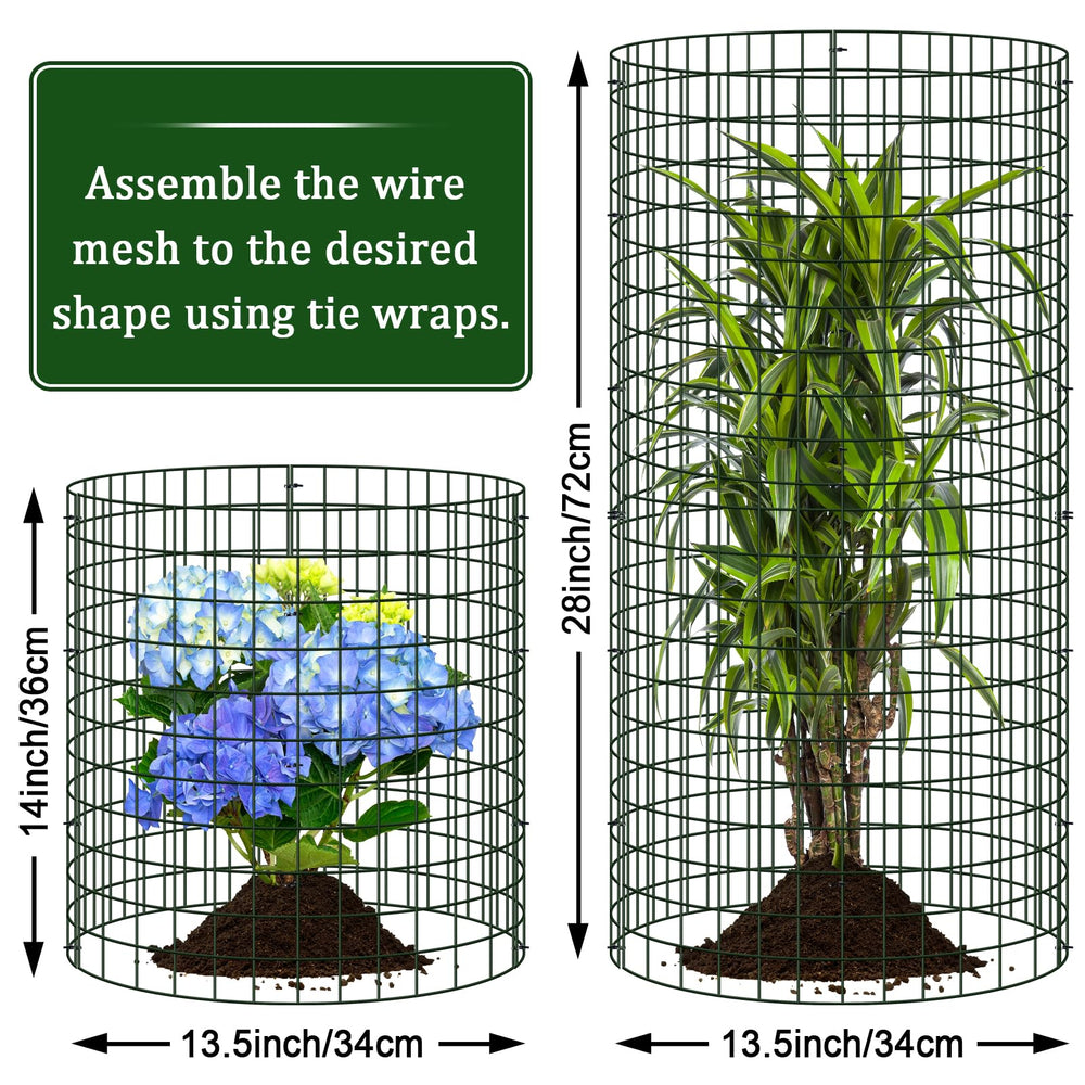 Niuyhe cage protecting strawberry plants from animals while allowing sunlight through