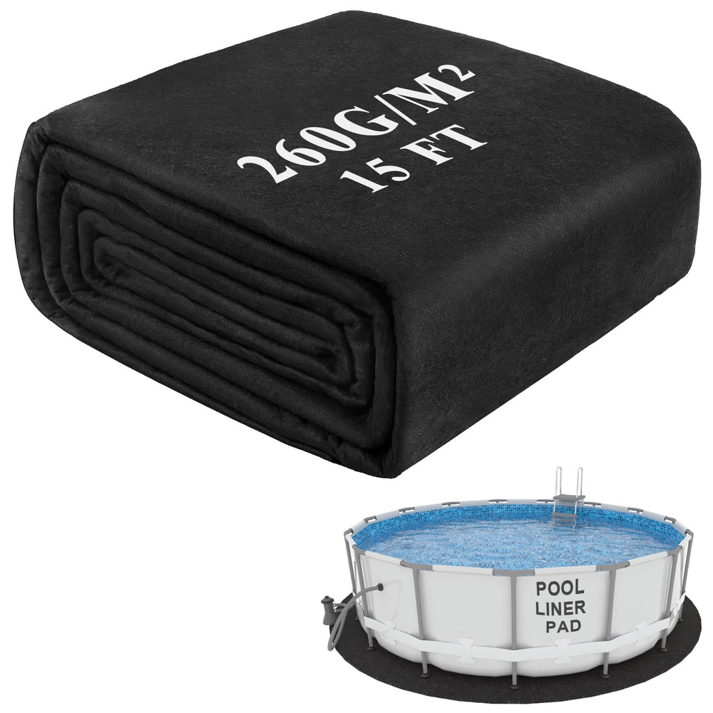 Niuyhe front packaging showing 15FT pad and easy installation benefit