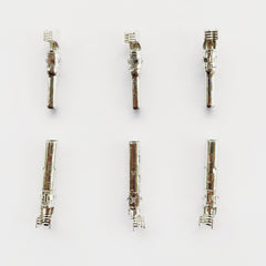 Nixesky connectors held in hand to show scale and ease of handling during install