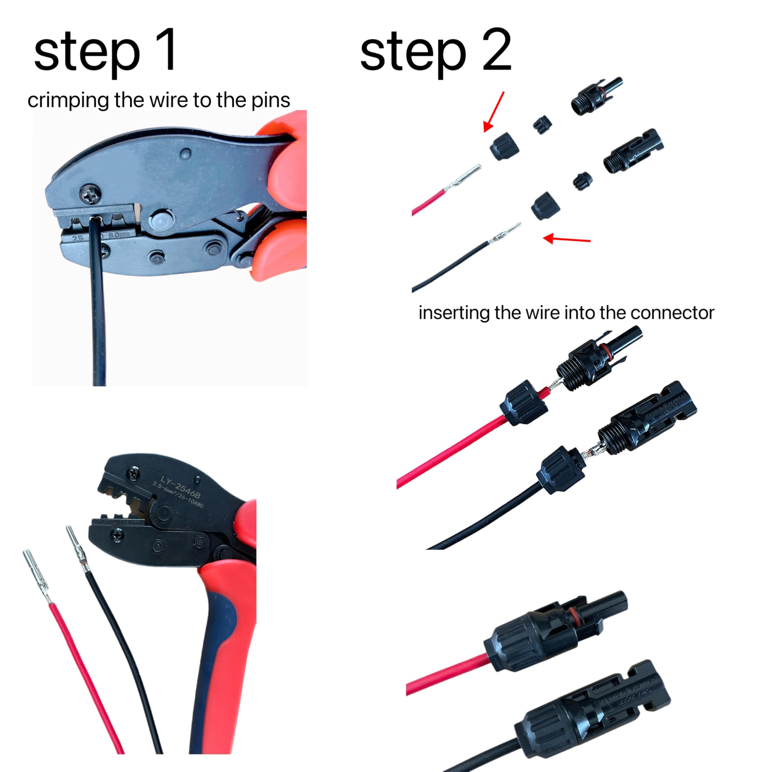 Nixesky two spanners and connector parts laid out for straightforward assembly