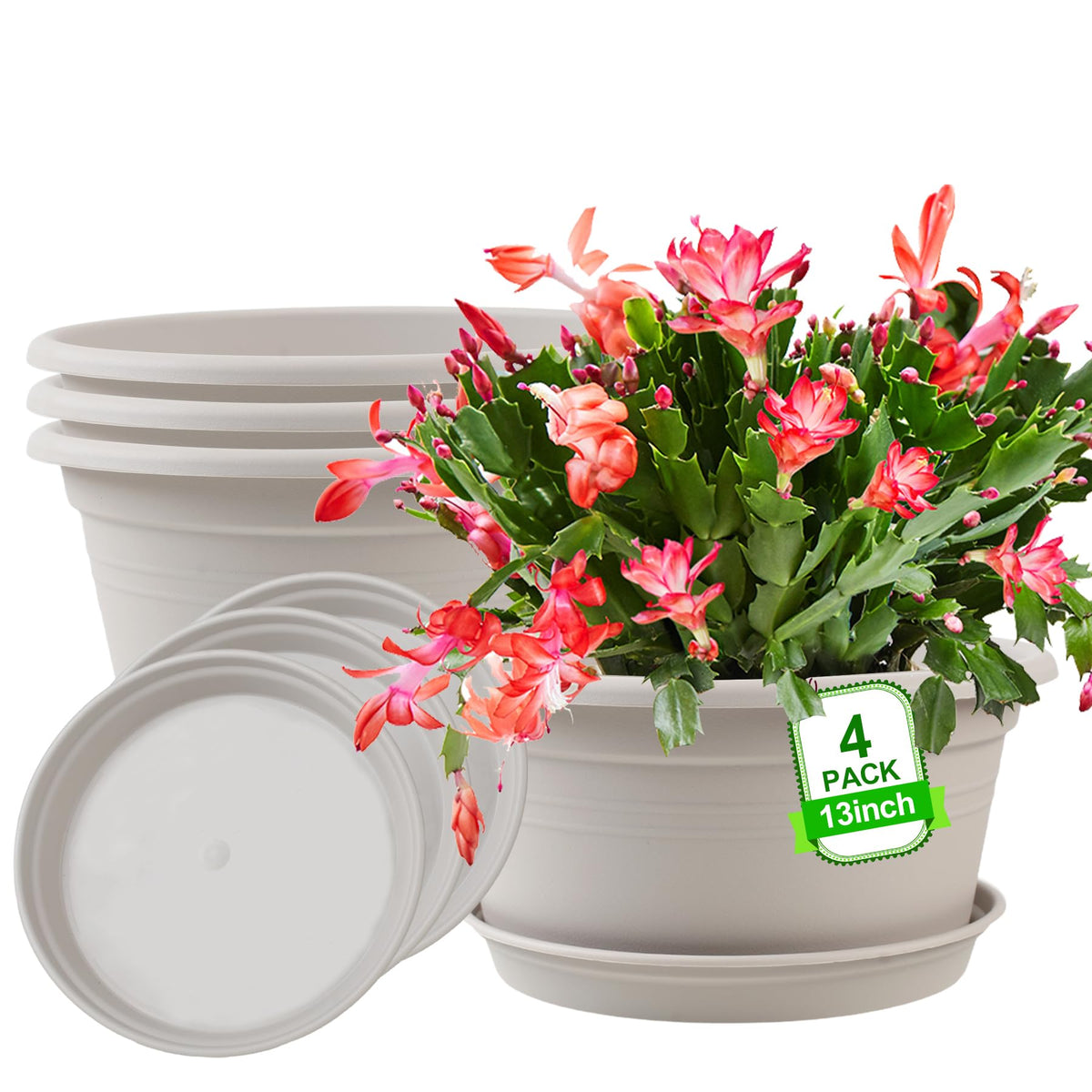 NNARRE front view of 13-inch pot showing clean modern finish and styling benefit
