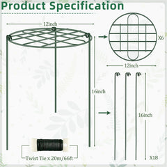 NNG close-up of green powder-coated grid top highlighting weather resistance