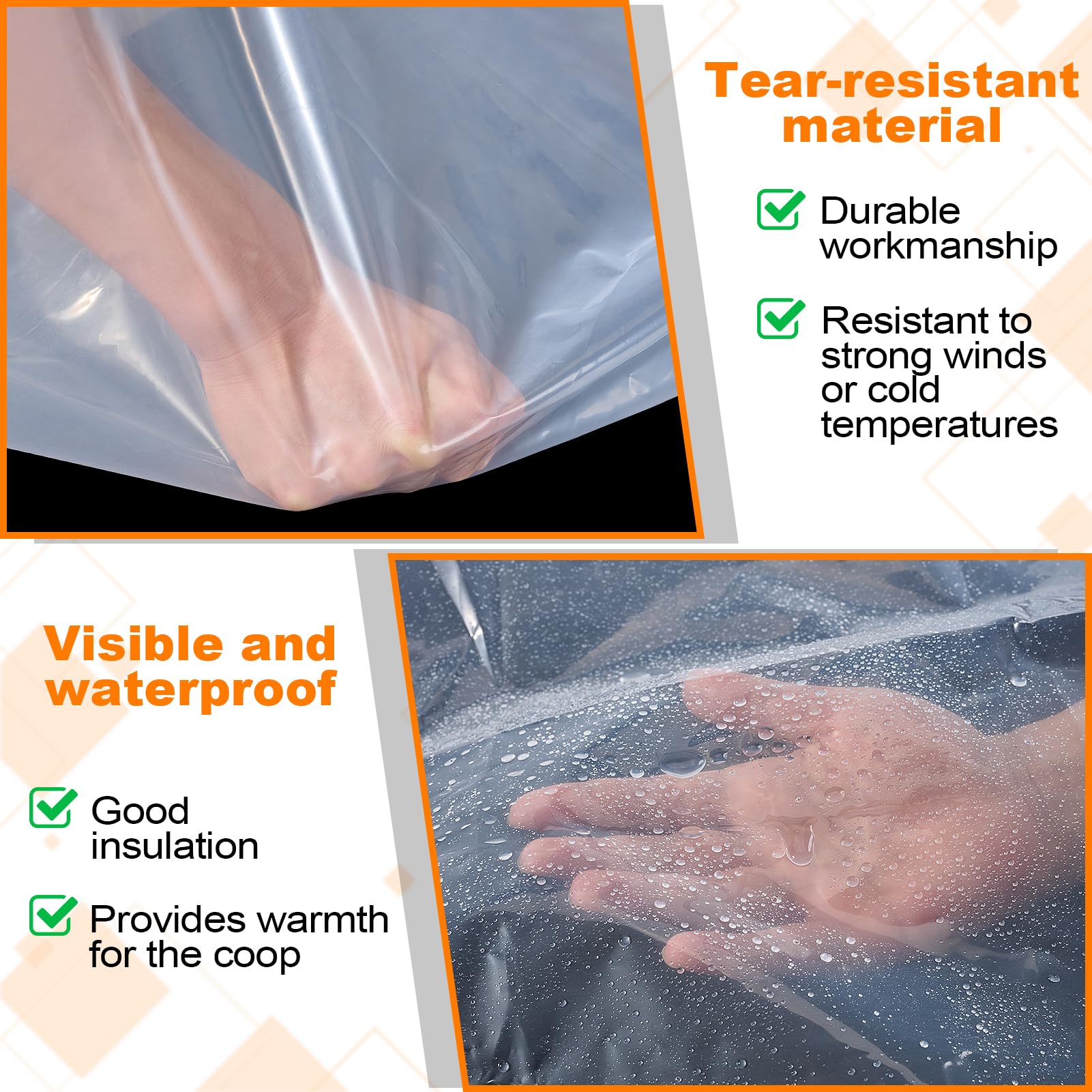 NNG corner triangular sleeve detail showing strong anchoring and durability