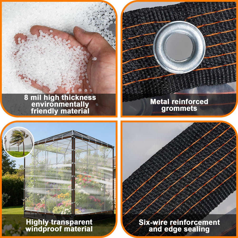 NNG pre-installed metal grommet spacing for easy secure fastening and windproof fit