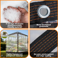 NNG pre-installed metal grommet spacing for easy secure fastening and windproof fit