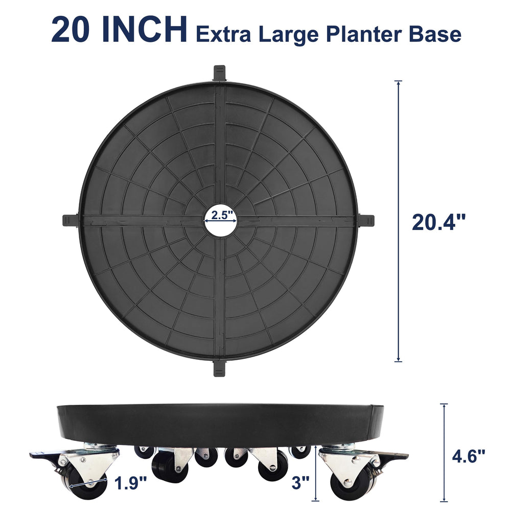 NOAMOO top view of anti-slip stripes and guardrail showing stability benefit