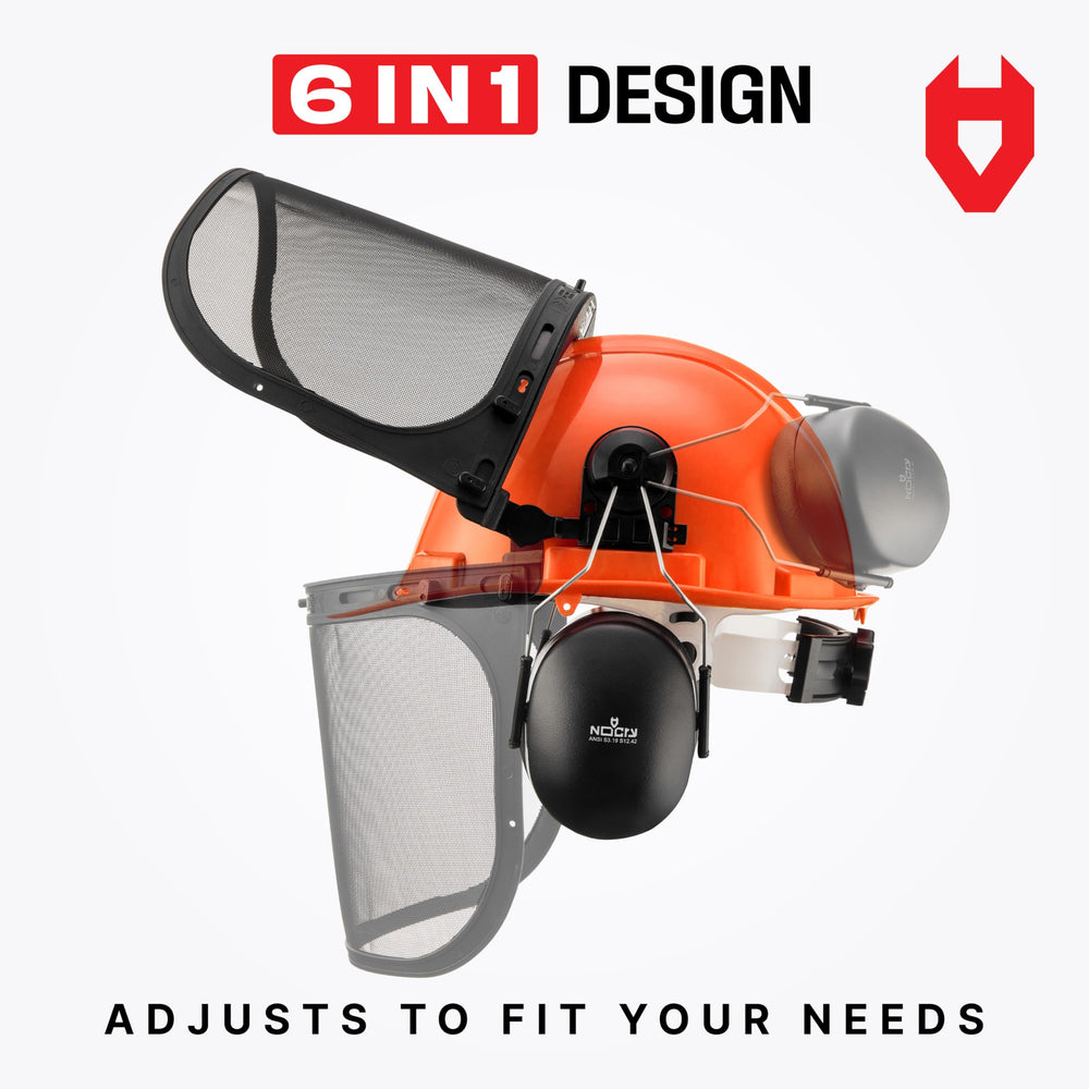 NoCry inner suspension and label showing ANSI certification assurance