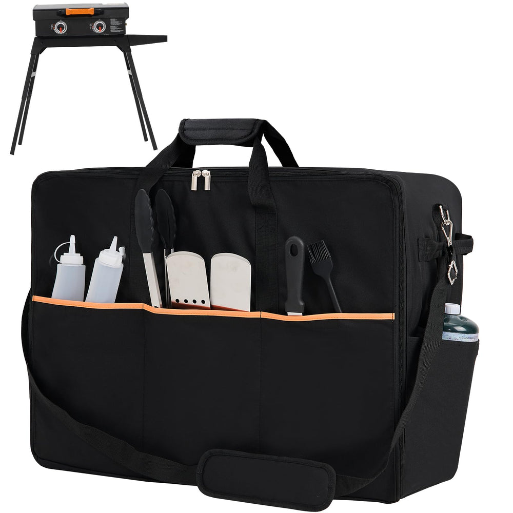 NOELIFE front view of bag showing full coverage and easy loading benefit