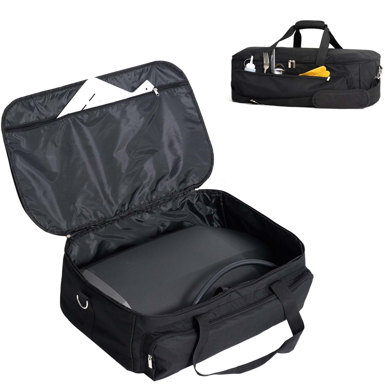 NOELIFE front view of bag showing snug fit and protective benefits