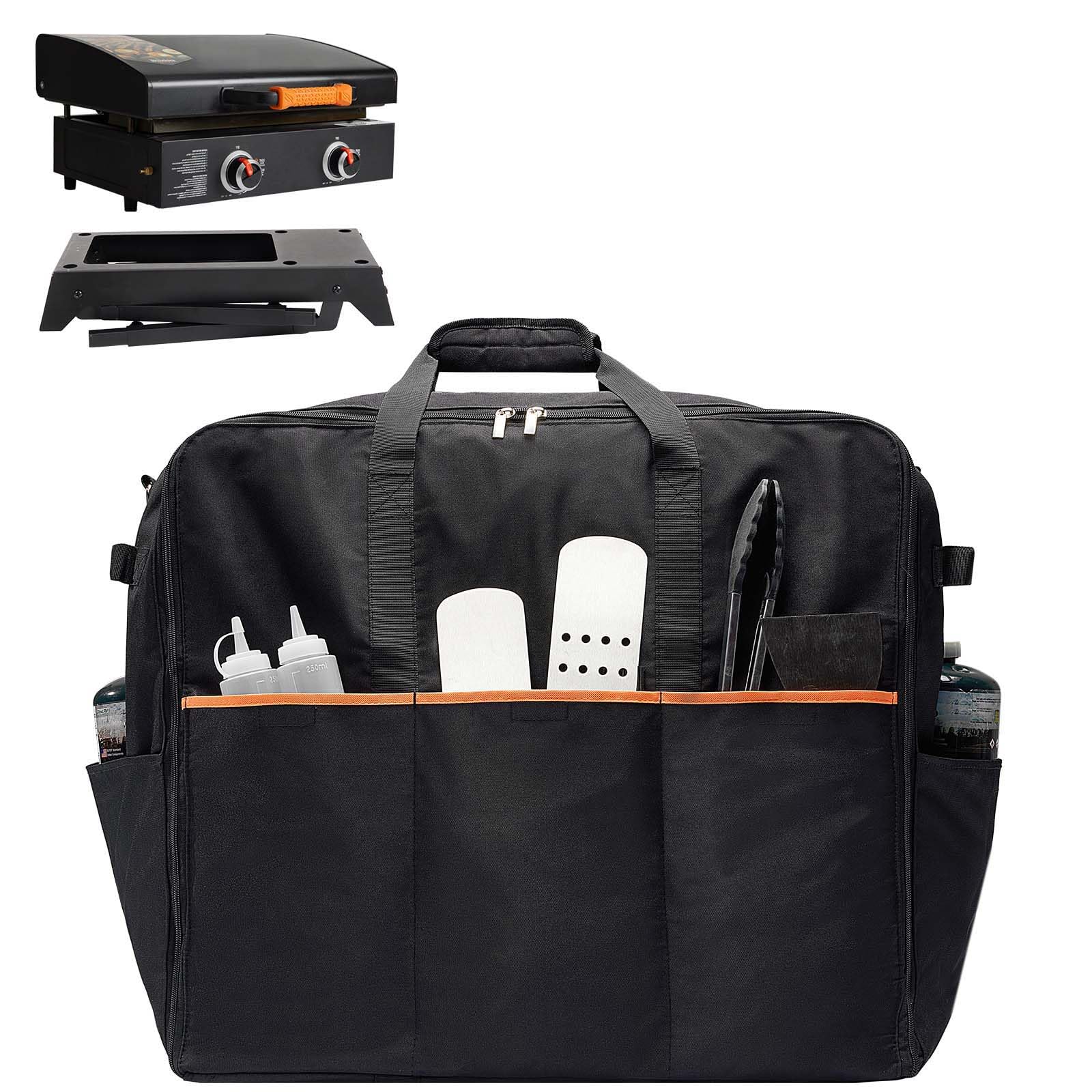 NOELIFE front view of bag showing secure fit and easy transport
