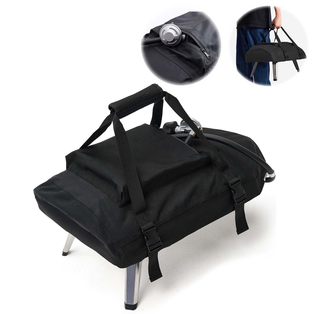 NOELIFE cover front view protecting Ooni Koda 12, keeps oven clean
