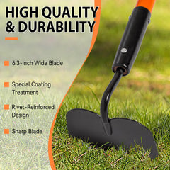Nohovu close-up of heat-treated blade highlighting sharp edge and rust protection