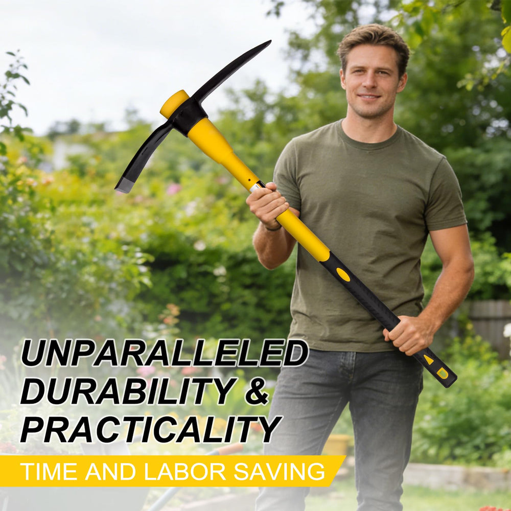 Nohovu fiberglass handle texture offering secure, anti-slip grip