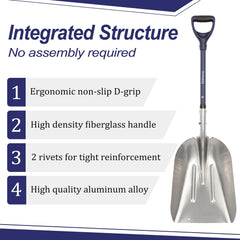 Nohovu shovel in use clearing a driveway to move large snow amounts quickly