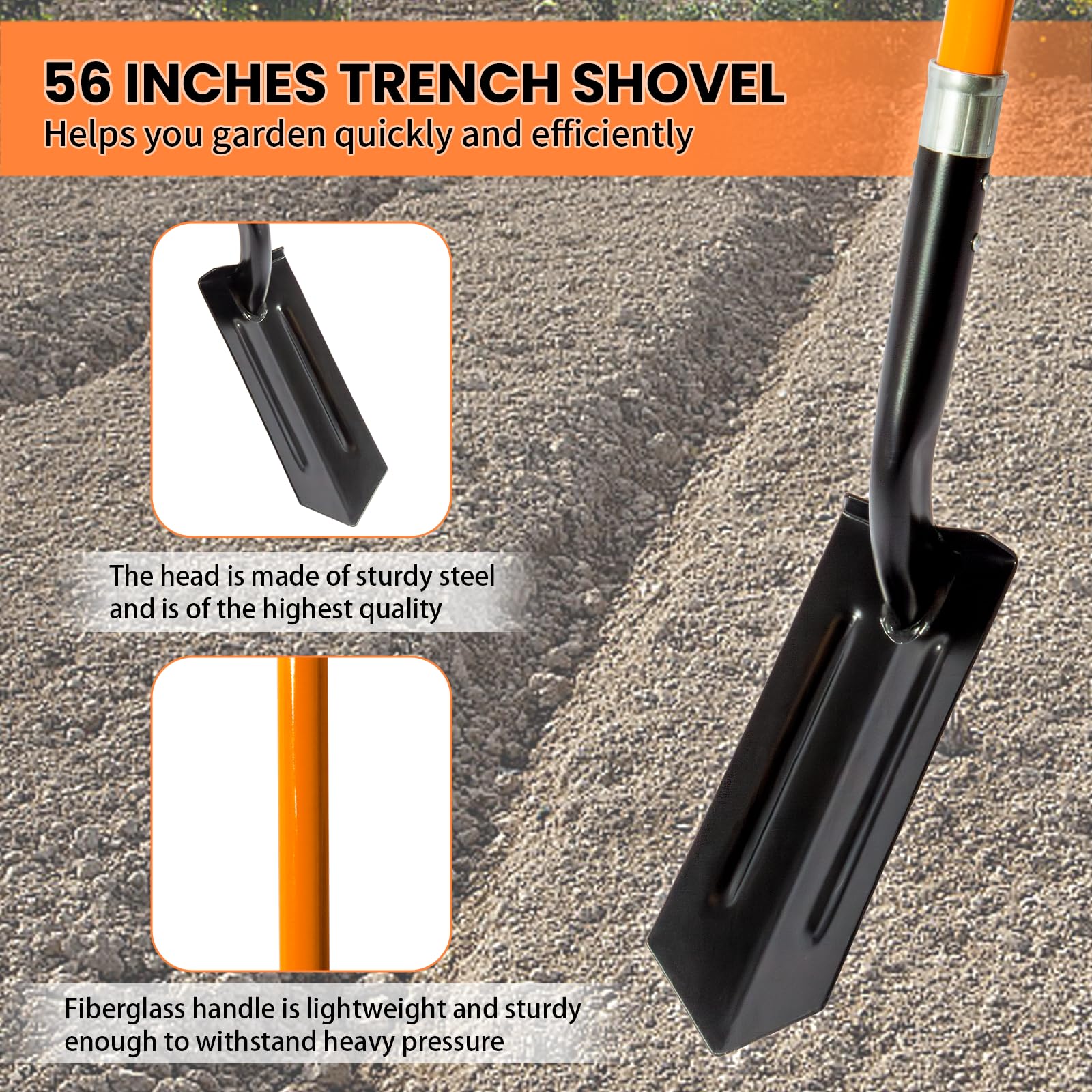 Nohovu handle grip detail with non-slip top rubber improving control and comfort