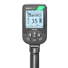 NOKTA Simplex Lite control panel display and buttons for easy operation
