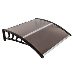 Nollapo front view canopy showing full coverage and clean entrance protection