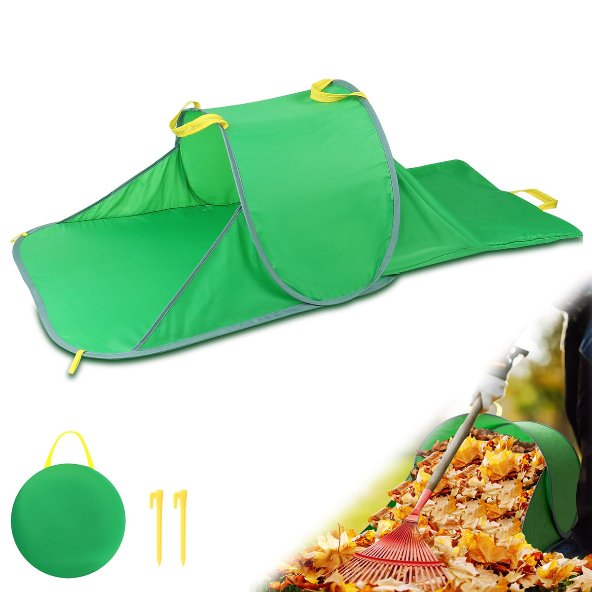 nomanak front view showing bag mouth and large capacity benefit